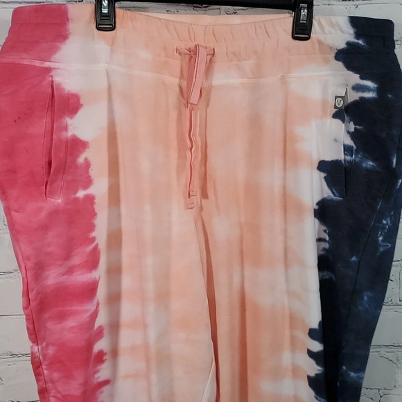 LANE BRYANT LIVI ACTIVE Sweatpant Drawstring Capri Tie Dye Size 22/24 NWT - Picture 4 of 14